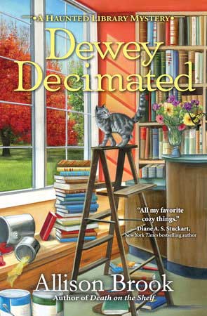 Cover image of Dewey Decimated by Allison Brook