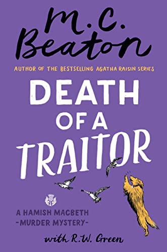 Death of a Traitor Book Cover by MC Beaton