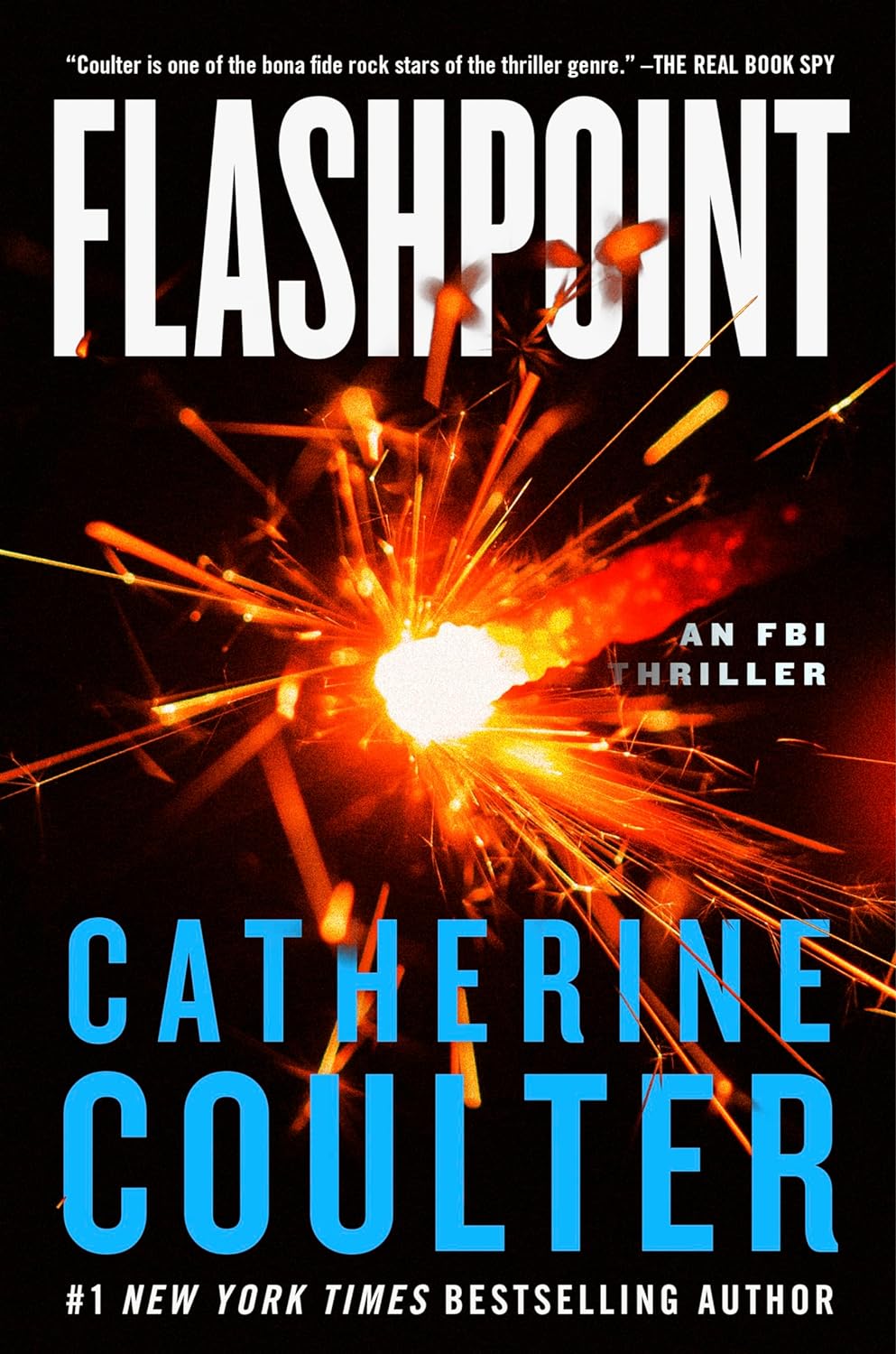 Flashpoint by Catherine Coulter Book Cover Graphic