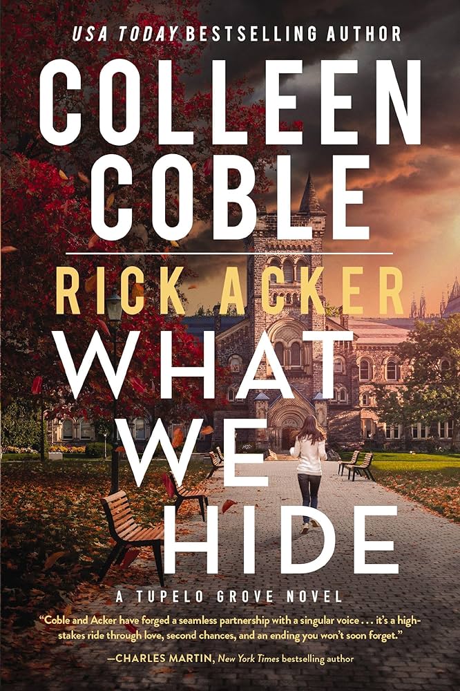 What We Hide by Colleen Coble Book Cover Graphic