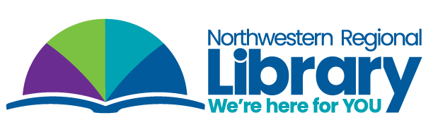 Northwestern Regional Library shown horizontally