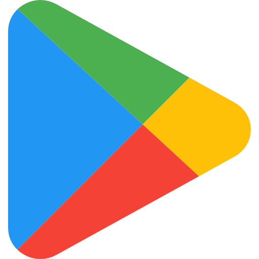 Google Play Icon Collorful triangle on it's side